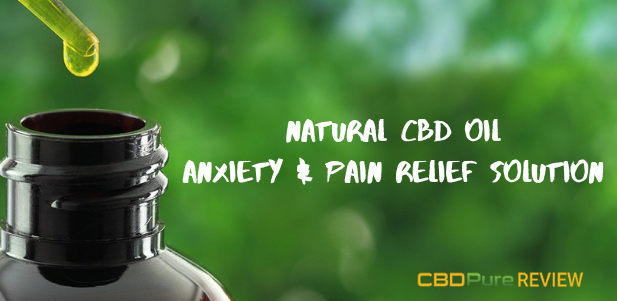 Natural CBD Oil Anxiety and Pain Relief Solution