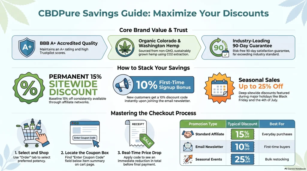 CBDPure Savings Guide